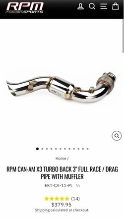 RPM CAN-AM x3 Exhaust
