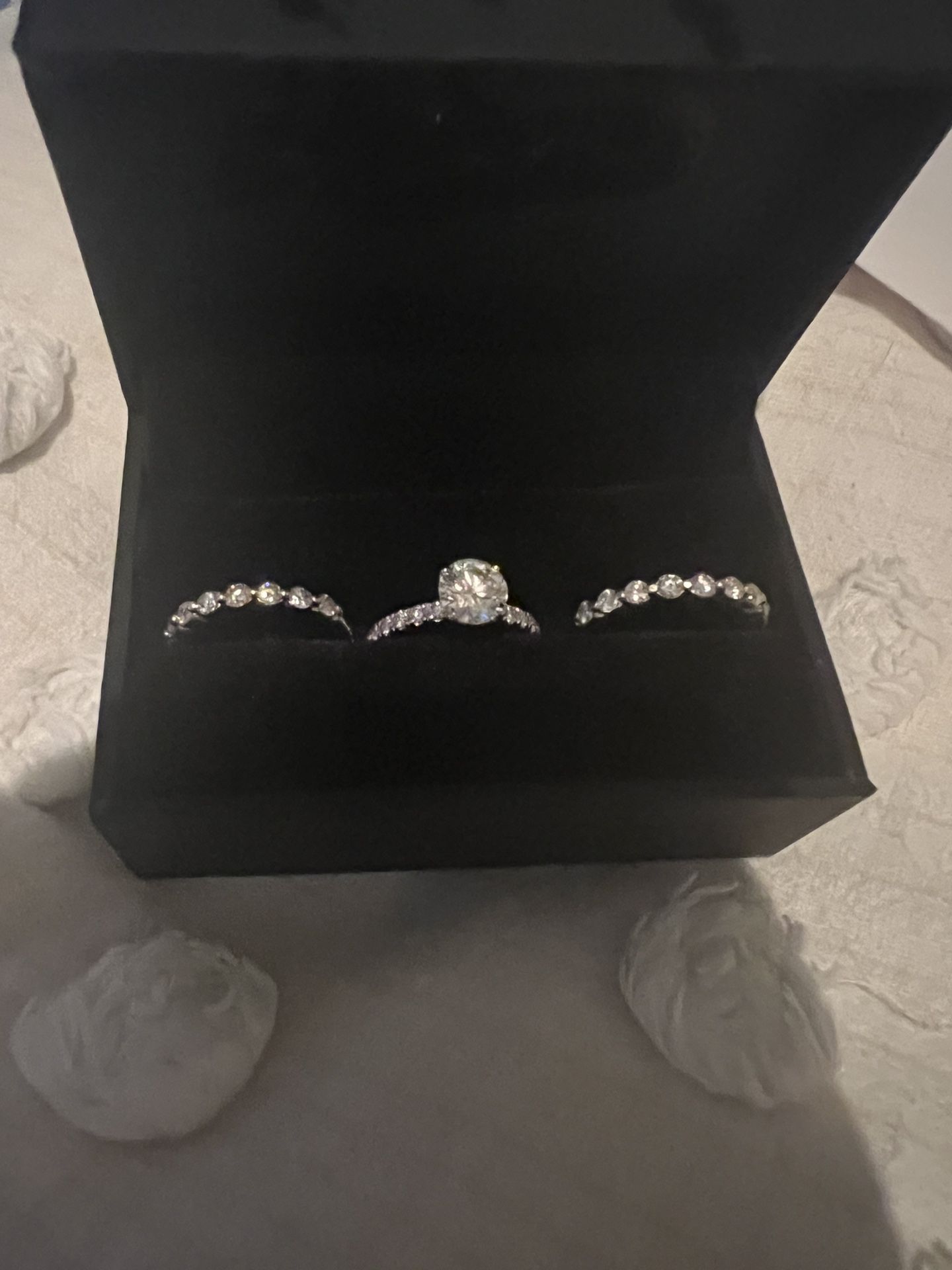 3 Ring Wedding Set With Receipt And Location Purchase Site 