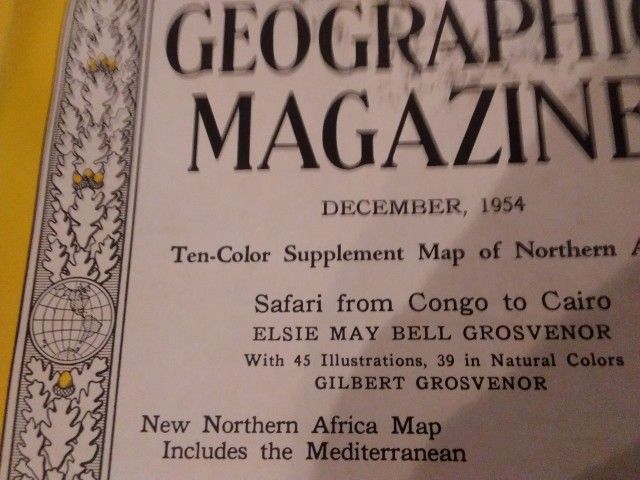 Collectible National Geographic Magazines