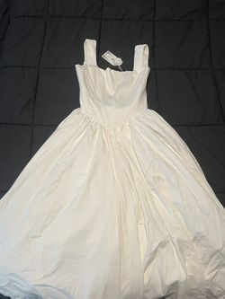 Pleated Corset Gown Dress - XL and M