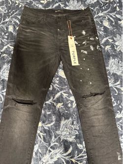 Purple jeans
