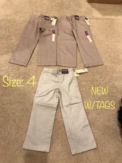 NEW Boys Khaki Pants