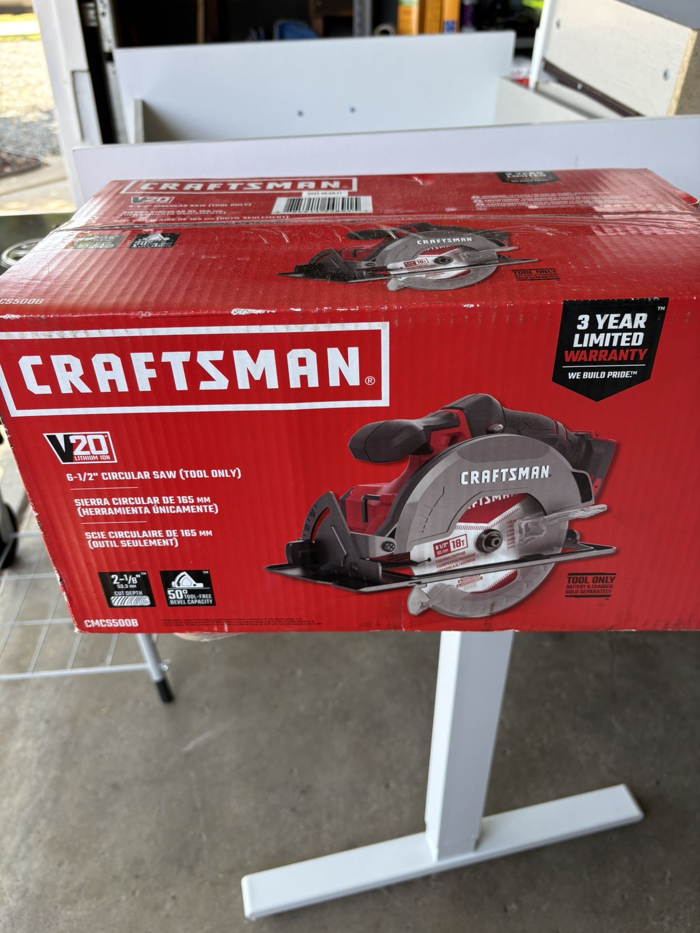 Craftsman Circular Saw 6.5” Cordless