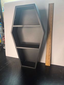 Black Coffin- Display Shelf