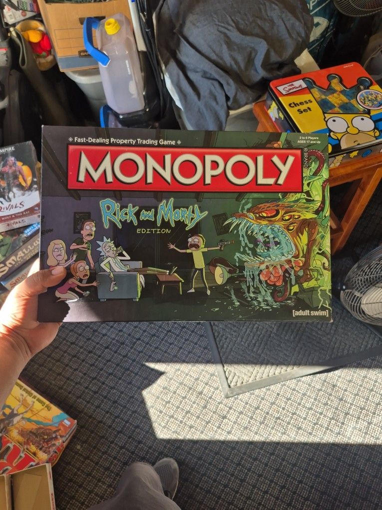 Rick and Mordy Monopoly Complete