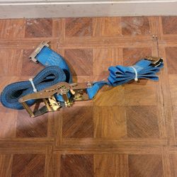Uline Ratchet Tie-Downs - E-Track, 2" x 20'