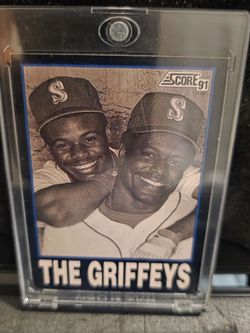 1991 Score The Griffeys Baseball Card