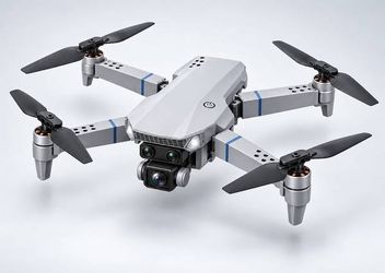 Foldable Quadcopter Drone with Dual Camera