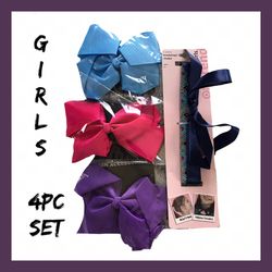 New Girls 4pc Hair accessory set