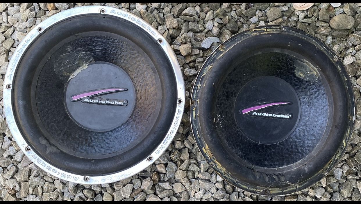 2 Audiobahn 12s And Box