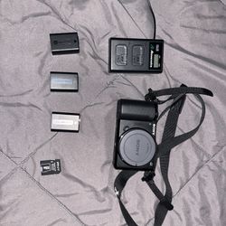 Sony ZV-E10 (Like New, 217 Shutter Count) + Extra Batteries & 256GB SD Card