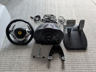 Thurstmaster Sim Racing Wheel and Pedals