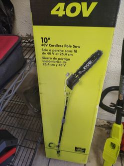 Ryobi 40V 10-Inch Cordless Pole Saw