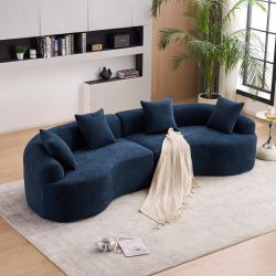 Curved Modular Sectional Sofa
