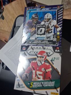Sportscards NFL MEGA BOX PRIZM OPTIC