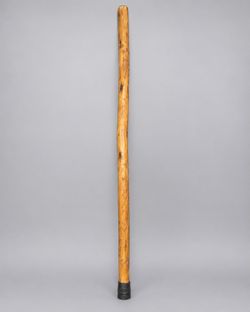 Vintage Hand Carved Wood Walking Stick Hiking Staff 40"
