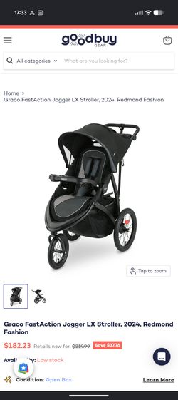 Graco jogging stroller