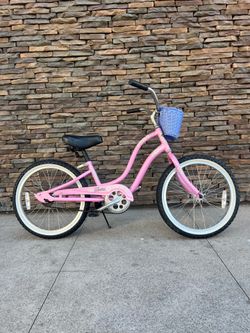 KIDS Electra “ Hawaii “ 20 inch Beach Cruiser Bubblegum Pink