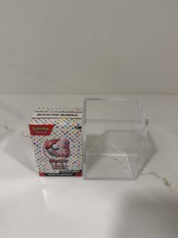 Pokemon Acrylic Case For Booster Bundles 