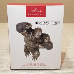 Hallmark 2023 Christmas Ornament Keepsake Transformers Optimus Primal