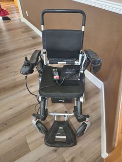 Electric Power Wheelchair with Joystick Controller