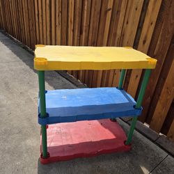 3-Shelf Plastic Utility Stand