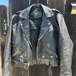 Old School Leather Jacket