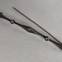 Antique bar pin