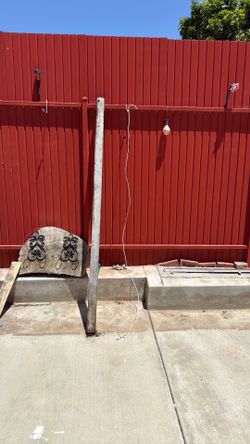 Steel post