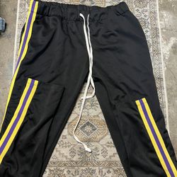 EPTM Track Pants Yellow\Purple XXL