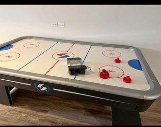 Air hockey and Pool Table disassembled