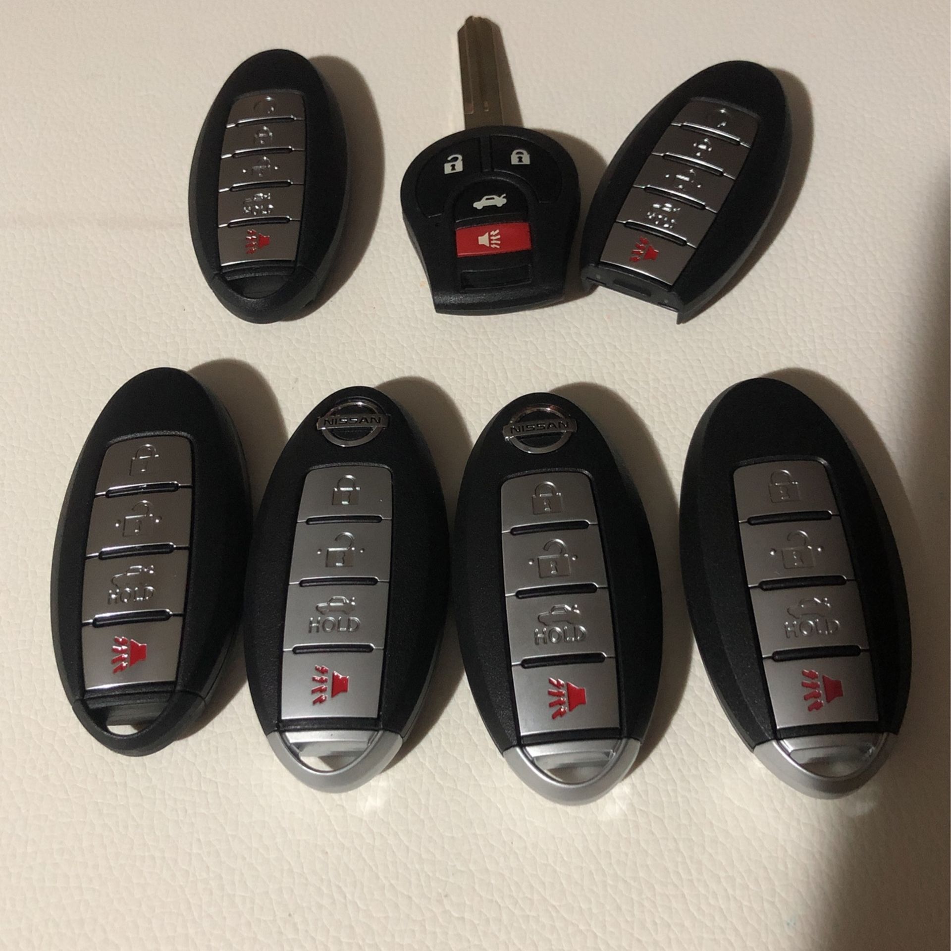 Nissan Remote Blade Key And Fob Key