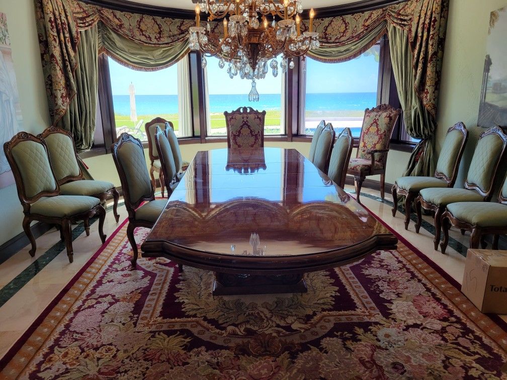 Formal DINING Table Solid WOOD