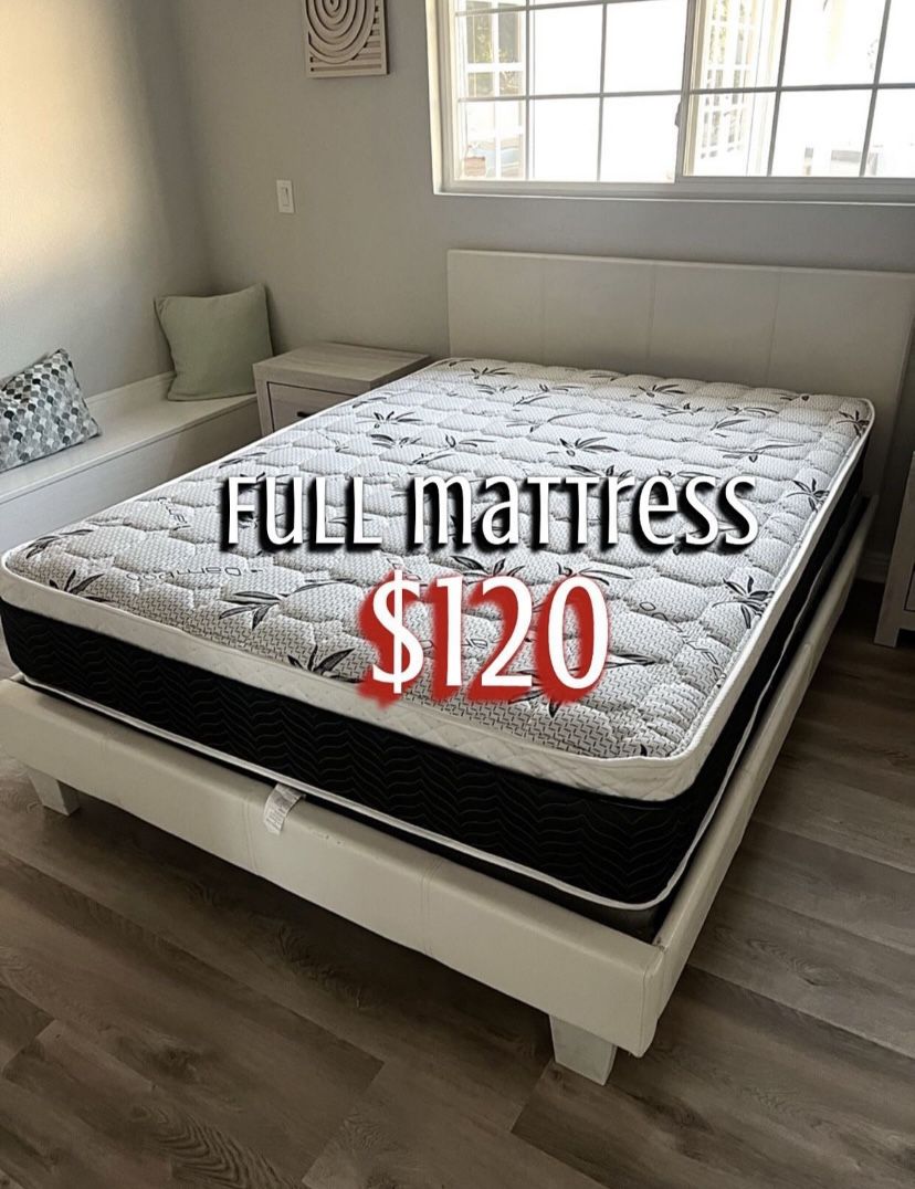 New Full Mattress Only $120