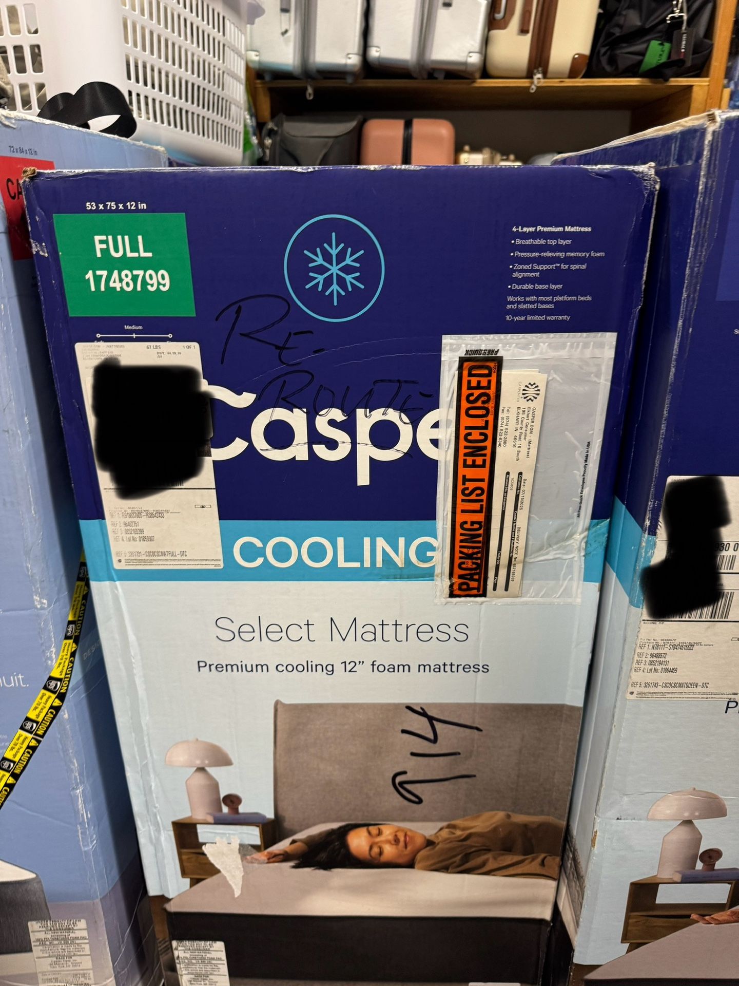 Casper Cooling Select Mattress - Full (New In Box)