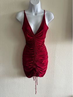 M Red Cocktail Dress