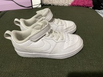 Size 13 Girls Nike Forces 