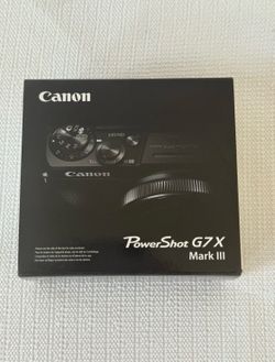 Canon Powershot G7x Mark iii