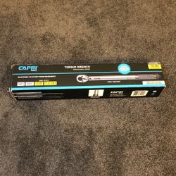 Capri Tools 3/8-in Drive Click Torque Wrench (10-ft lb to 80-ft lb)