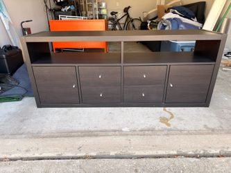 IKEA KALLAX TV STORAGE COMBINATION