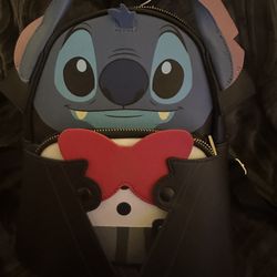 Loungerfly Disney Vampire Stitch Mini Backpack