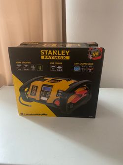 Stanley FatMax Jump Starter with Air Compressor