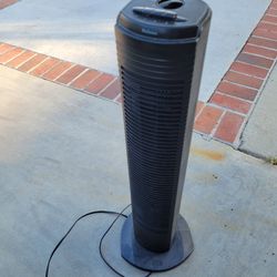 Holmes Oscillating Black Room Office Tower Fan