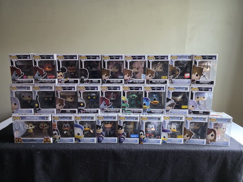 Kingdom Hearts Funko Pops