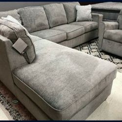 L Shaped Sectional Financing Available By ASHLEY 