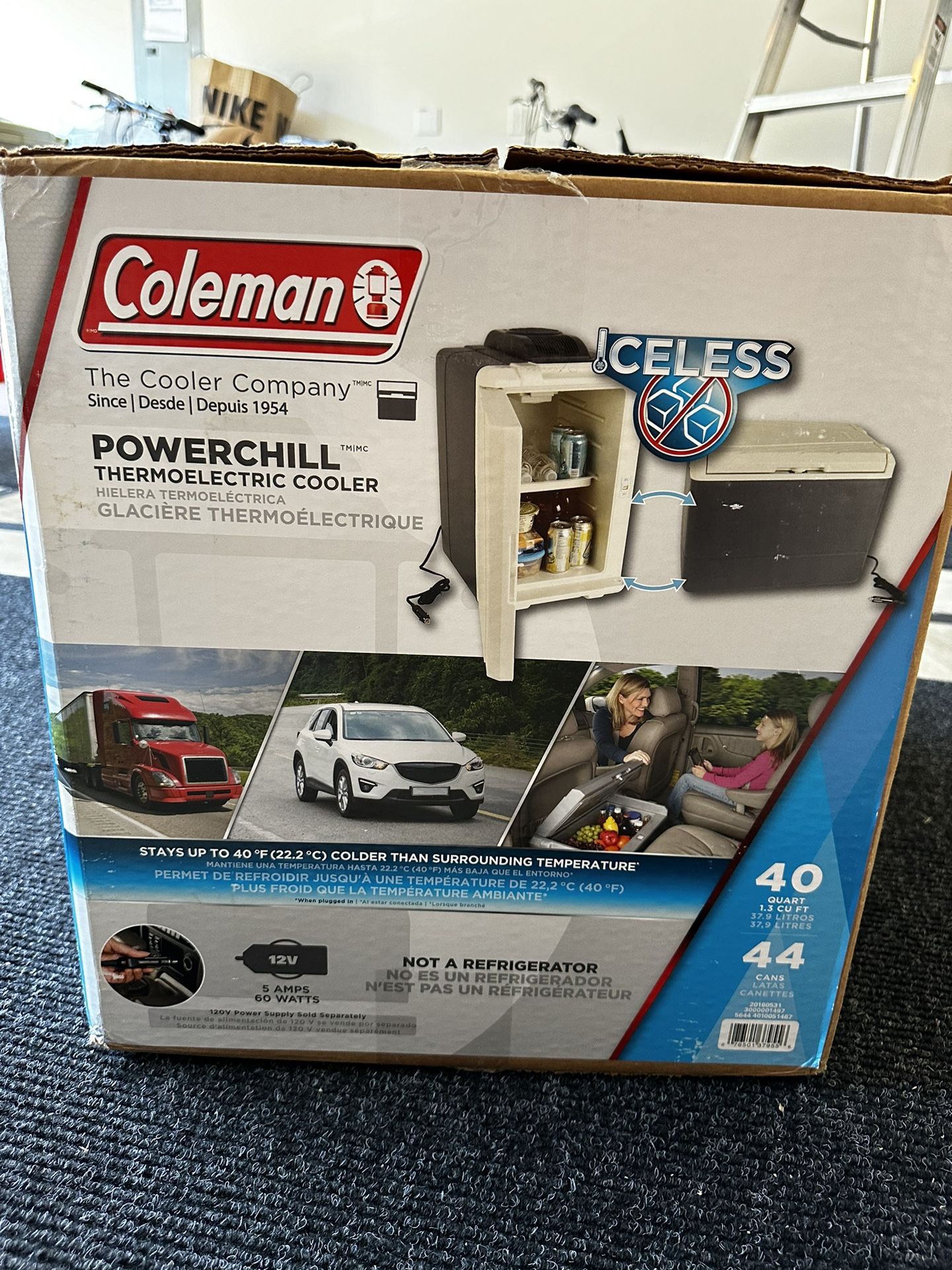 Coleman 40qt Thermoelectric Cooler
