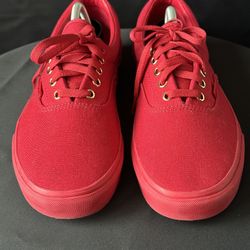 Red Vans Sz 11