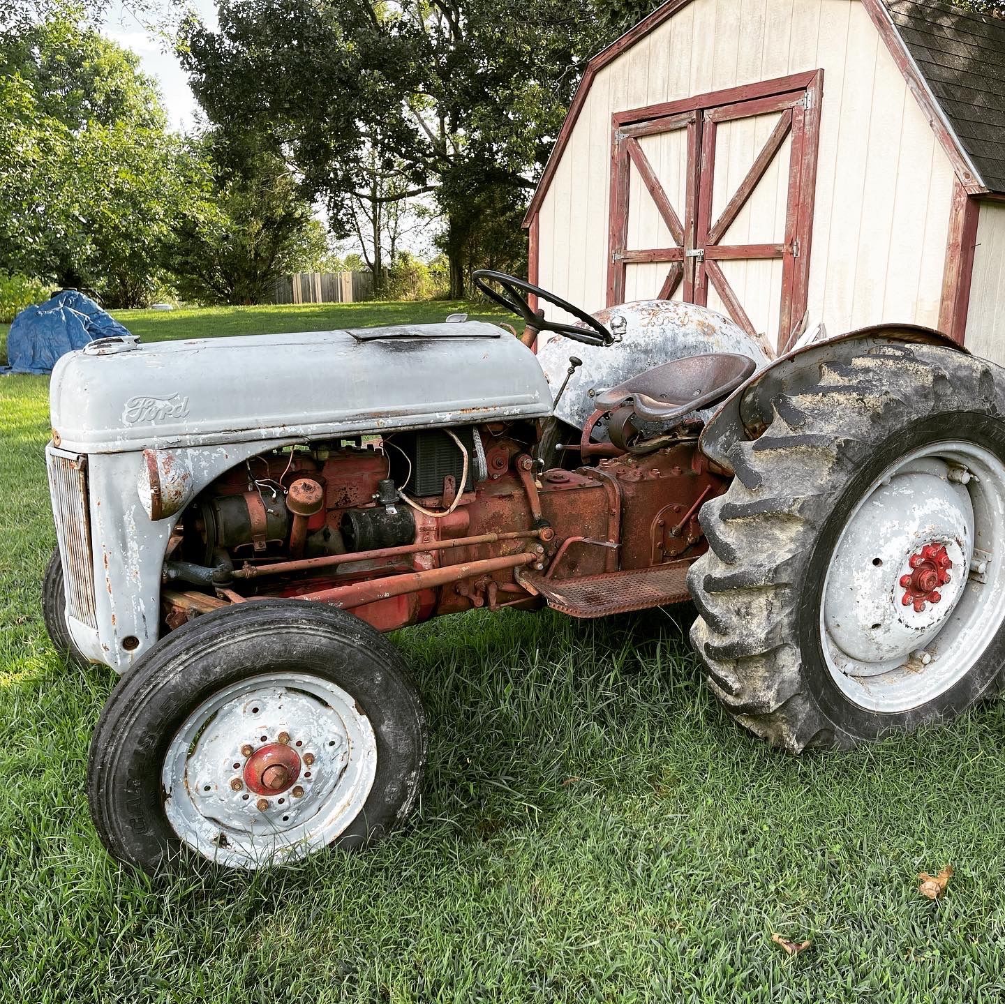 8N Ford Tractor 1951 And Implements