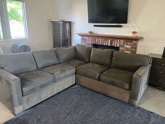 Living Spaces Sectional Couch