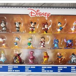 Jada Toys Disney 1.65" 18-Pack Series 1 Die-cast Collectible Figures,